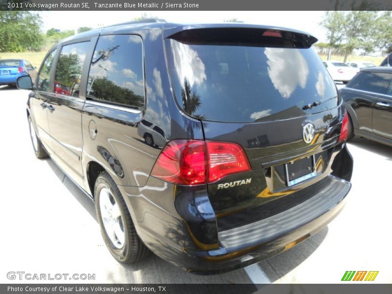 Tanzanite Blue Metallic / Sierra Stone 2011 Volkswagen Routan SE