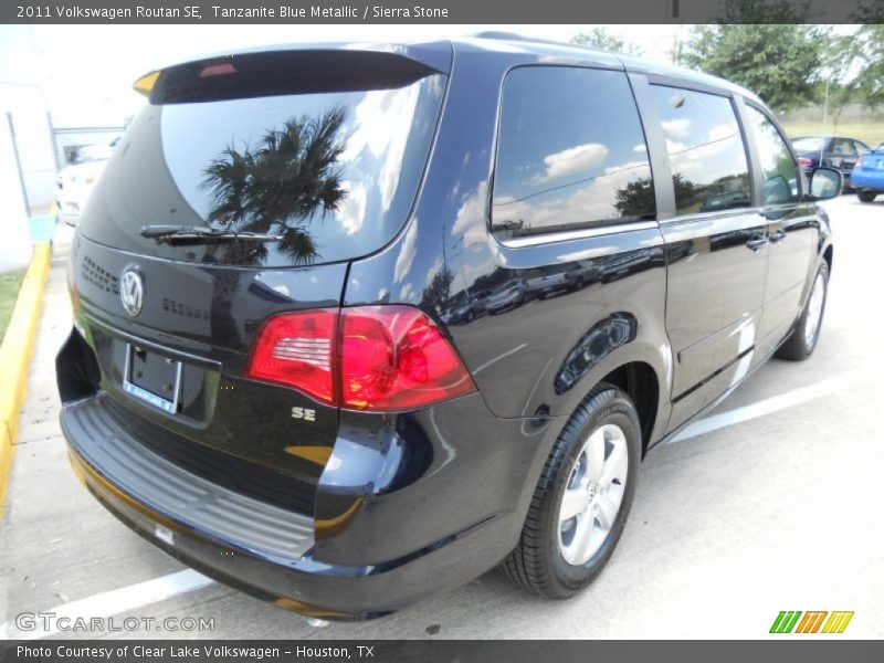 Tanzanite Blue Metallic / Sierra Stone 2011 Volkswagen Routan SE