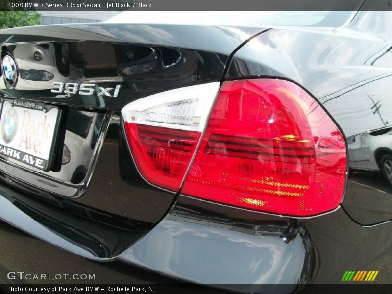 Jet Black / Black 2008 BMW 3 Series 335xi Sedan