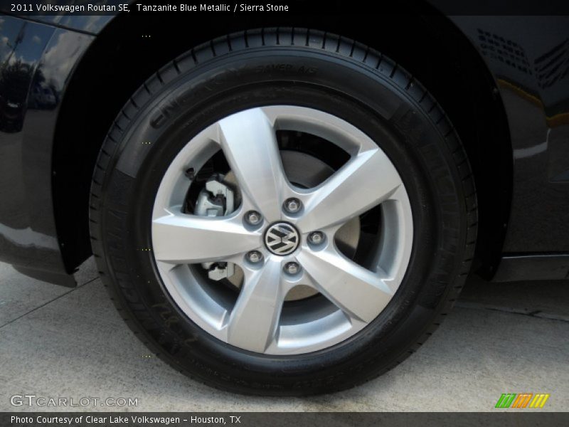 Tanzanite Blue Metallic / Sierra Stone 2011 Volkswagen Routan SE