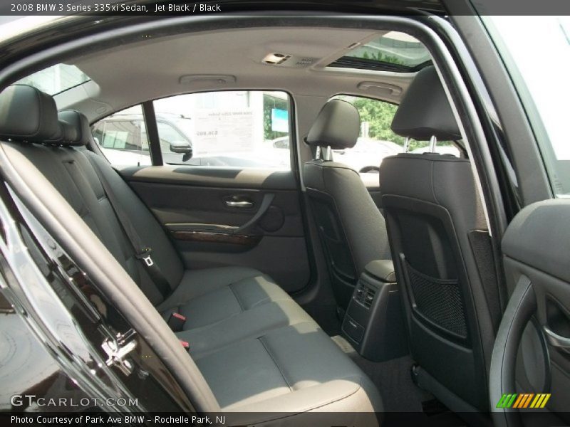 Jet Black / Black 2008 BMW 3 Series 335xi Sedan