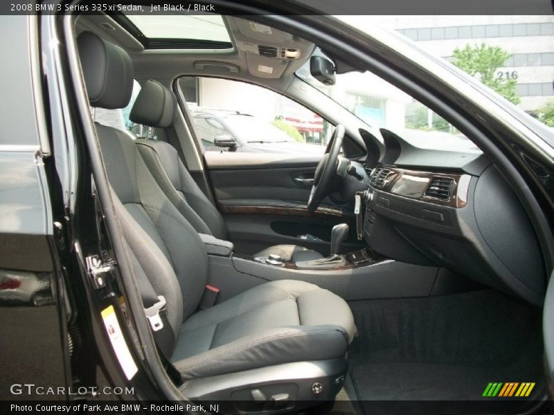 Jet Black / Black 2008 BMW 3 Series 335xi Sedan