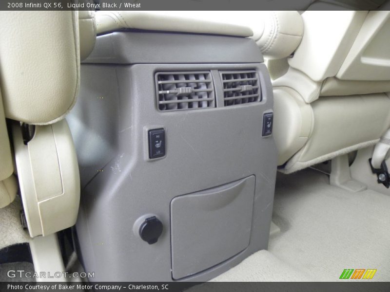 Liquid Onyx Black / Wheat 2008 Infiniti QX 56