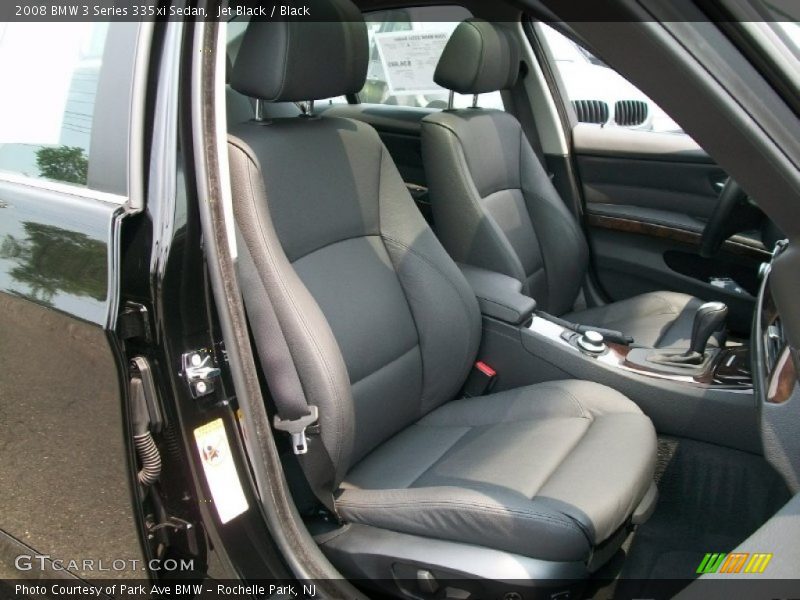 Jet Black / Black 2008 BMW 3 Series 335xi Sedan