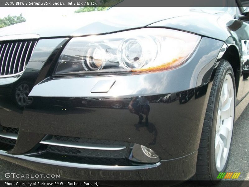 Jet Black / Black 2008 BMW 3 Series 335xi Sedan