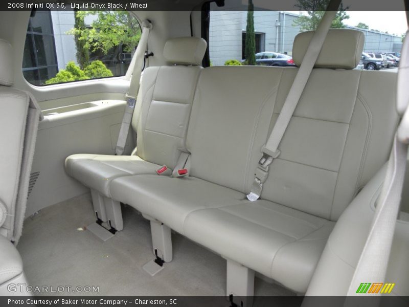 Liquid Onyx Black / Wheat 2008 Infiniti QX 56