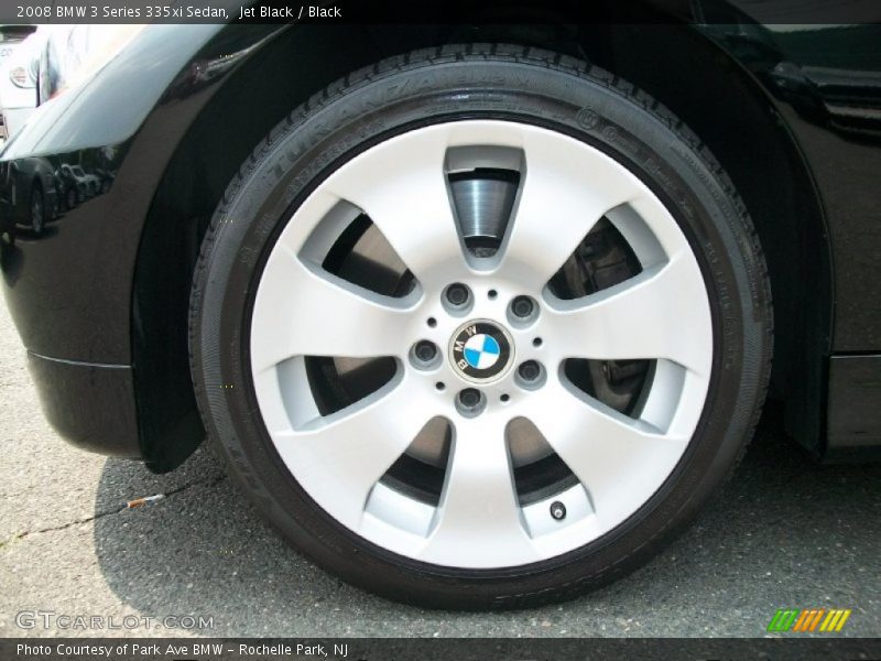 Jet Black / Black 2008 BMW 3 Series 335xi Sedan