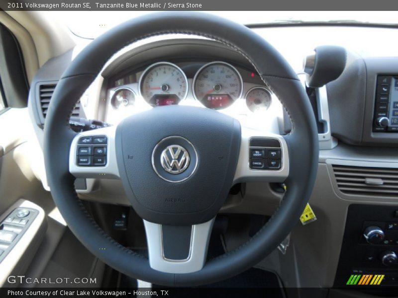 Tanzanite Blue Metallic / Sierra Stone 2011 Volkswagen Routan SE
