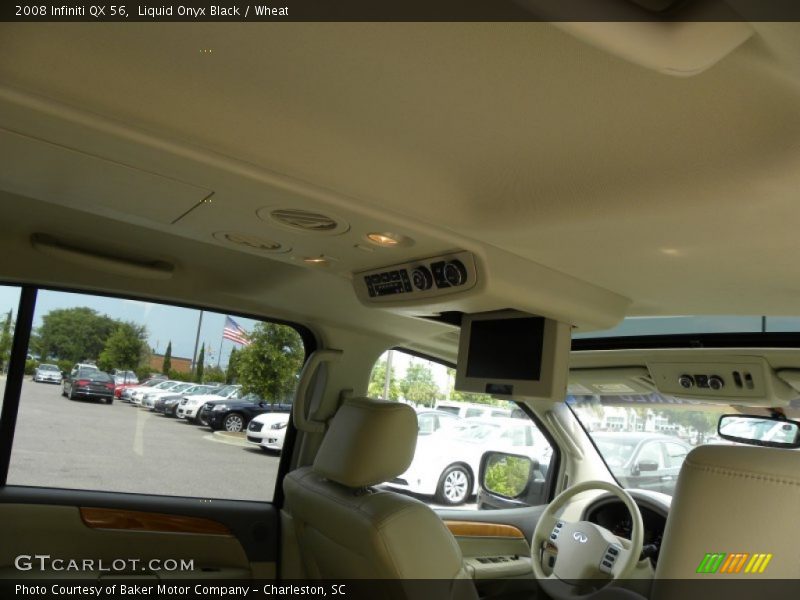 Liquid Onyx Black / Wheat 2008 Infiniti QX 56