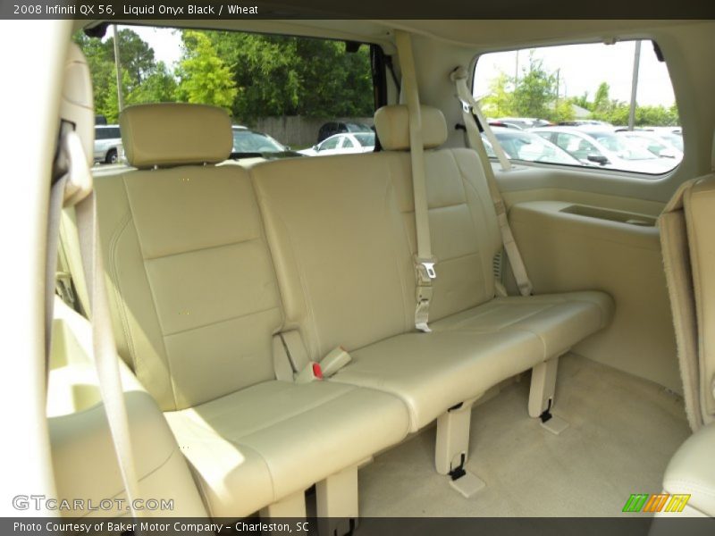 Liquid Onyx Black / Wheat 2008 Infiniti QX 56