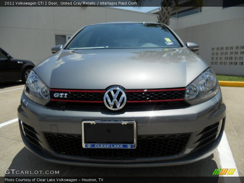 United Gray Metallic / Interlagos Plaid Cloth 2011 Volkswagen GTI 2 Door