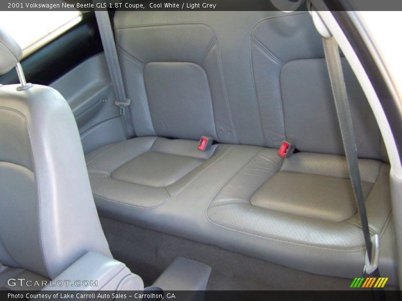 Cool White / Light Grey 2001 Volkswagen New Beetle GLS 1.8T Coupe