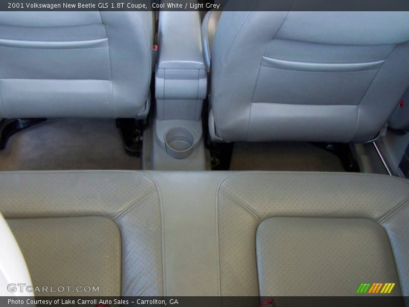 Cool White / Light Grey 2001 Volkswagen New Beetle GLS 1.8T Coupe