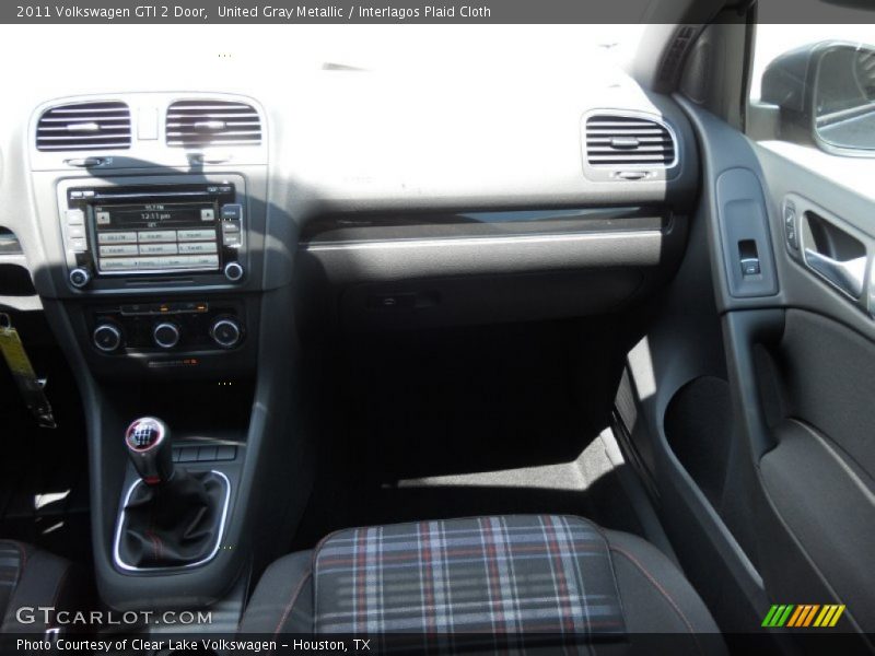 United Gray Metallic / Interlagos Plaid Cloth 2011 Volkswagen GTI 2 Door