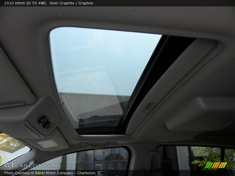 Silver Graphite / Graphite 2010 Infiniti QX 56 4WD