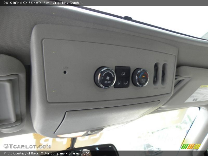 Silver Graphite / Graphite 2010 Infiniti QX 56 4WD
