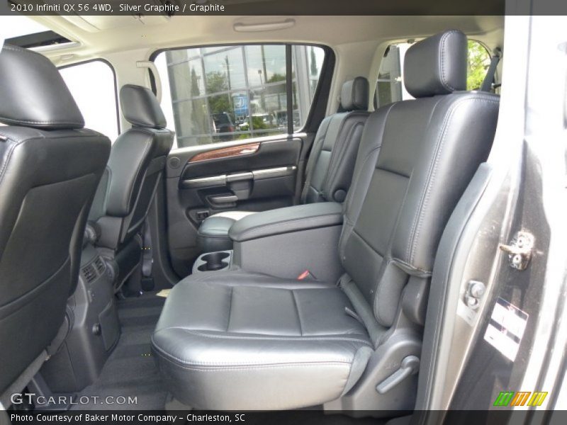 Silver Graphite / Graphite 2010 Infiniti QX 56 4WD