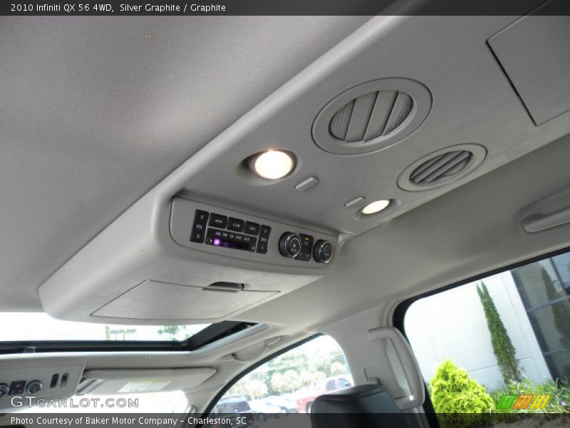 Silver Graphite / Graphite 2010 Infiniti QX 56 4WD