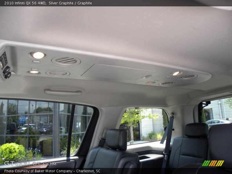 Silver Graphite / Graphite 2010 Infiniti QX 56 4WD