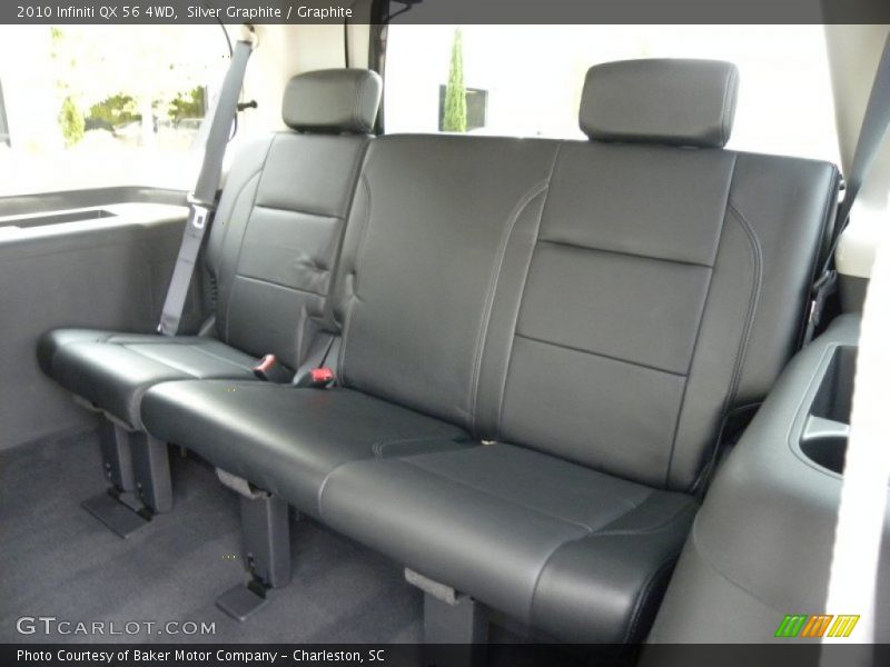 Silver Graphite / Graphite 2010 Infiniti QX 56 4WD