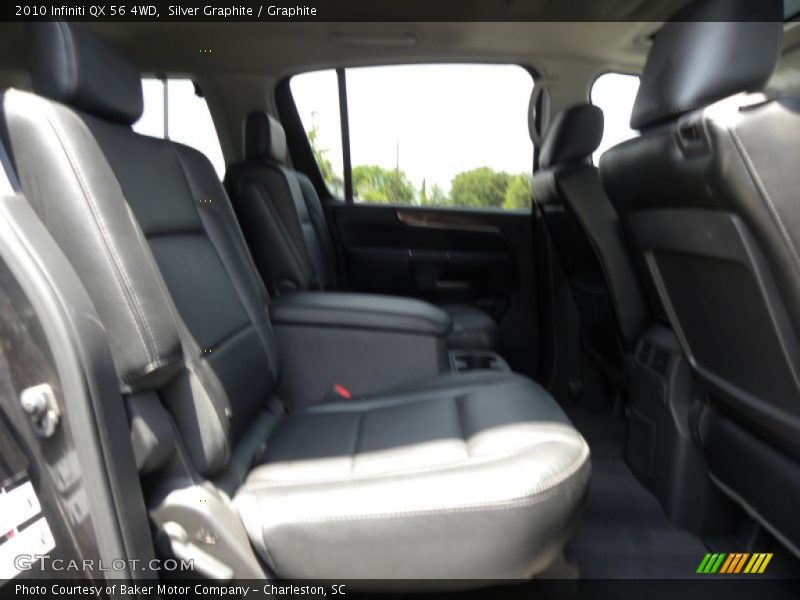 Silver Graphite / Graphite 2010 Infiniti QX 56 4WD
