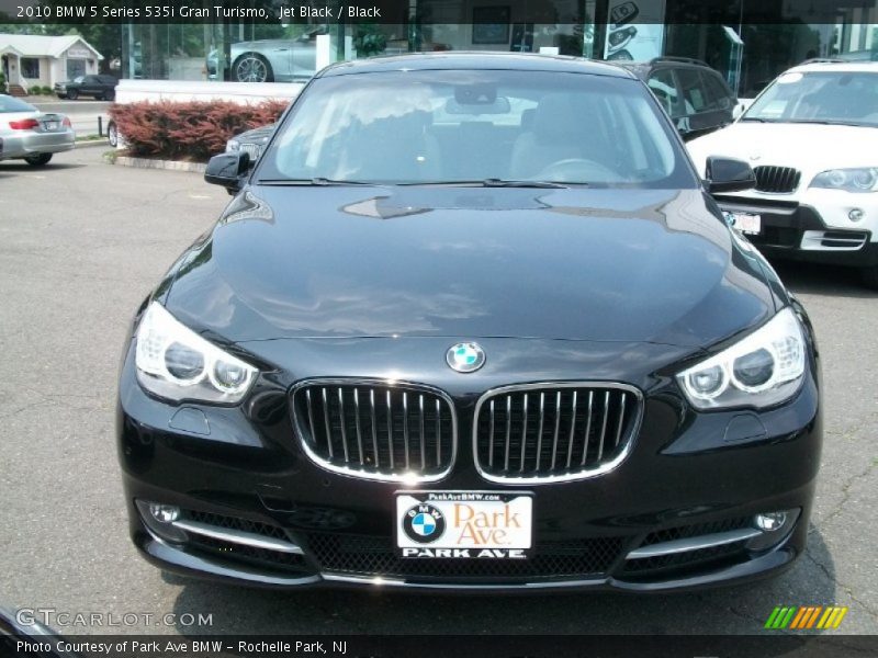Jet Black / Black 2010 BMW 5 Series 535i Gran Turismo