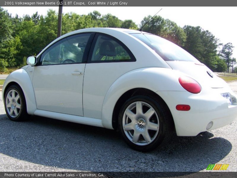 Cool White / Light Grey 2001 Volkswagen New Beetle GLS 1.8T Coupe
