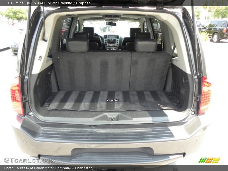 Silver Graphite / Graphite 2010 Infiniti QX 56 4WD
