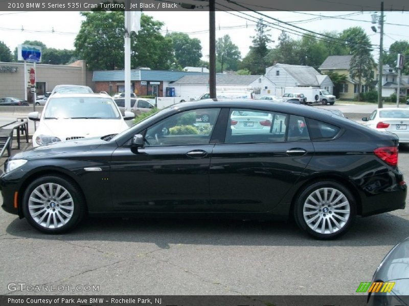 Jet Black / Black 2010 BMW 5 Series 535i Gran Turismo