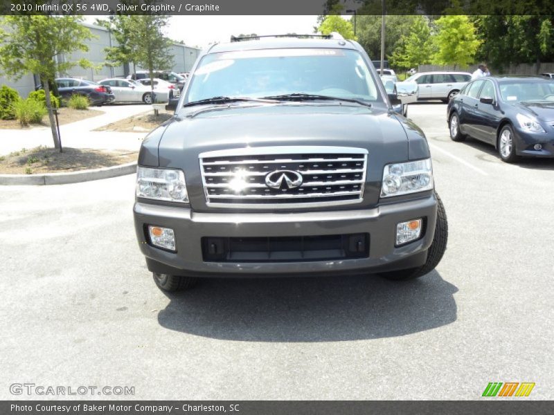 Silver Graphite / Graphite 2010 Infiniti QX 56 4WD