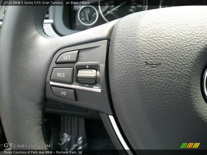 Jet Black / Black 2010 BMW 5 Series 535i Gran Turismo