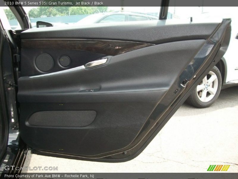 Jet Black / Black 2010 BMW 5 Series 535i Gran Turismo