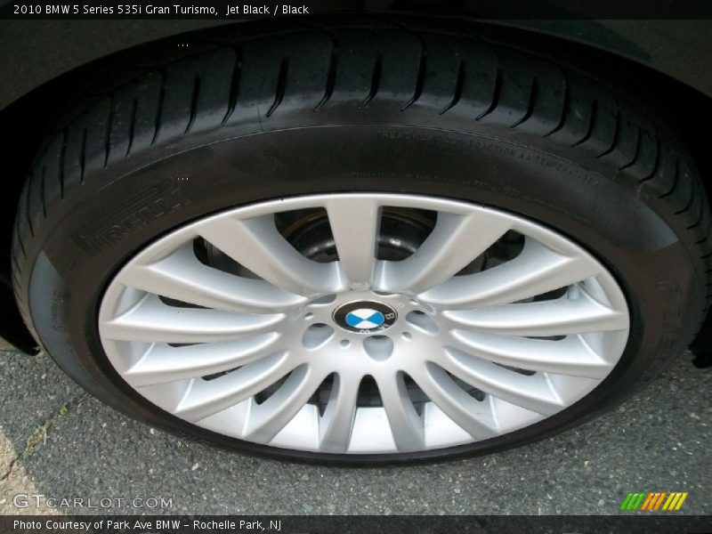 Jet Black / Black 2010 BMW 5 Series 535i Gran Turismo