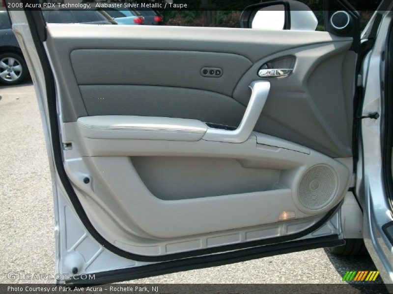 Alabaster Silver Metallic / Taupe 2008 Acura RDX Technology