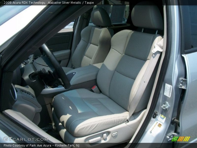 Alabaster Silver Metallic / Taupe 2008 Acura RDX Technology