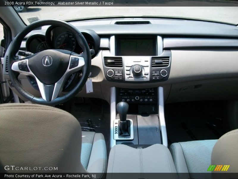 Alabaster Silver Metallic / Taupe 2008 Acura RDX Technology