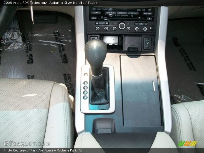 Alabaster Silver Metallic / Taupe 2008 Acura RDX Technology