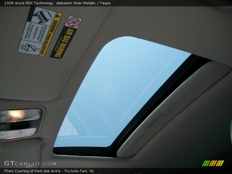 Alabaster Silver Metallic / Taupe 2008 Acura RDX Technology