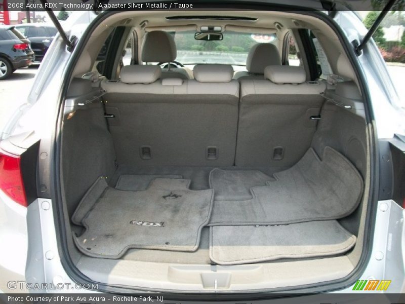Alabaster Silver Metallic / Taupe 2008 Acura RDX Technology
