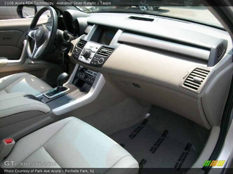 Alabaster Silver Metallic / Taupe 2008 Acura RDX Technology
