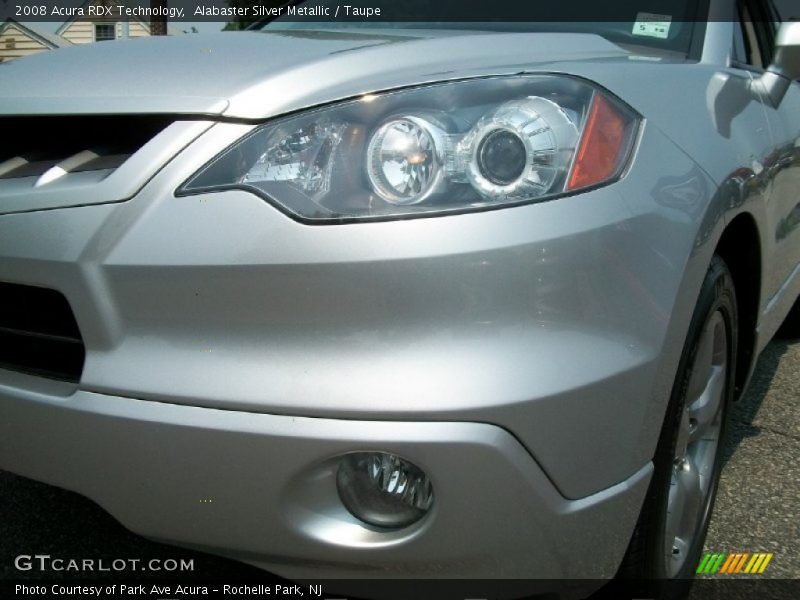 Alabaster Silver Metallic / Taupe 2008 Acura RDX Technology