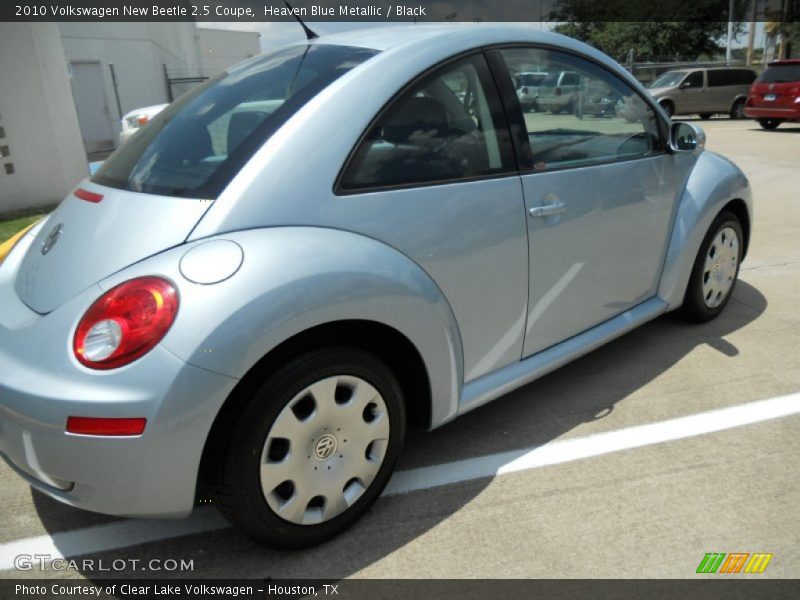 Heaven Blue Metallic / Black 2010 Volkswagen New Beetle 2.5 Coupe