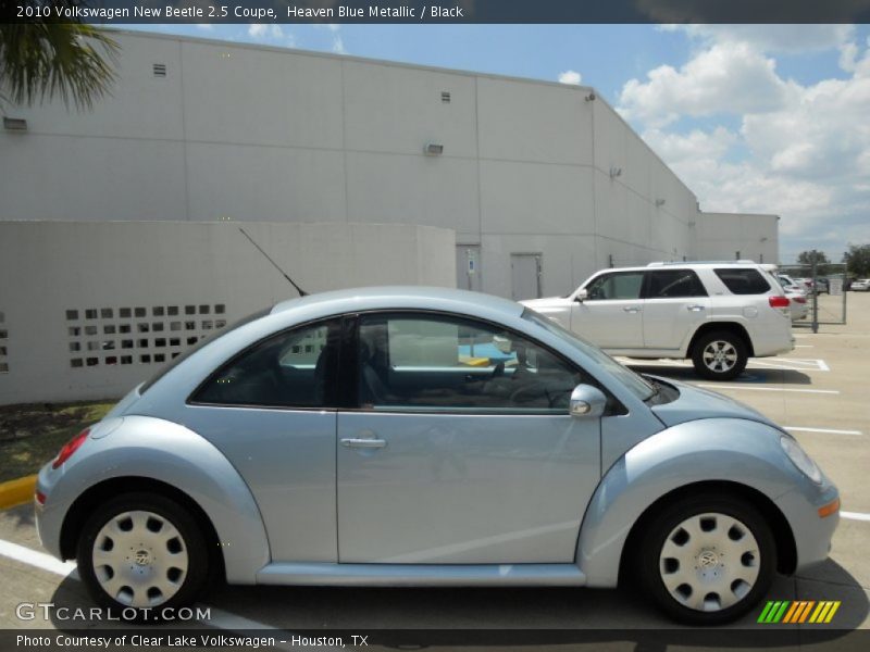 Heaven Blue Metallic / Black 2010 Volkswagen New Beetle 2.5 Coupe