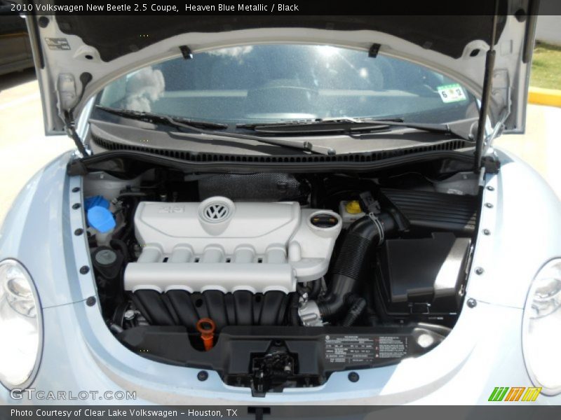 Heaven Blue Metallic / Black 2010 Volkswagen New Beetle 2.5 Coupe