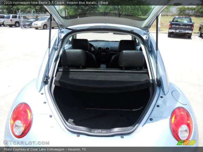 Heaven Blue Metallic / Black 2010 Volkswagen New Beetle 2.5 Coupe