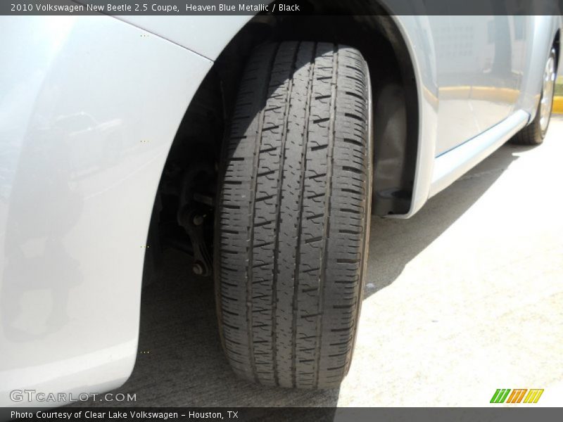 Heaven Blue Metallic / Black 2010 Volkswagen New Beetle 2.5 Coupe