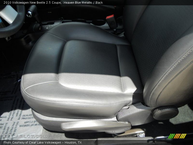 Heaven Blue Metallic / Black 2010 Volkswagen New Beetle 2.5 Coupe