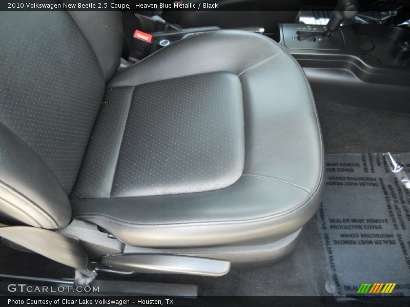 Heaven Blue Metallic / Black 2010 Volkswagen New Beetle 2.5 Coupe