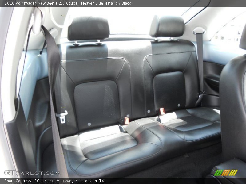 Heaven Blue Metallic / Black 2010 Volkswagen New Beetle 2.5 Coupe