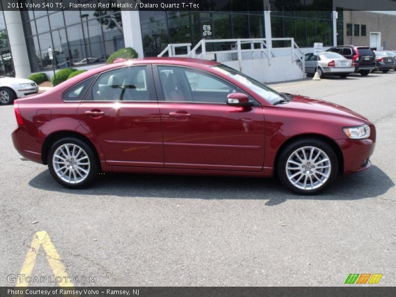  2011 S40 T5 Flamenco Red Metallic